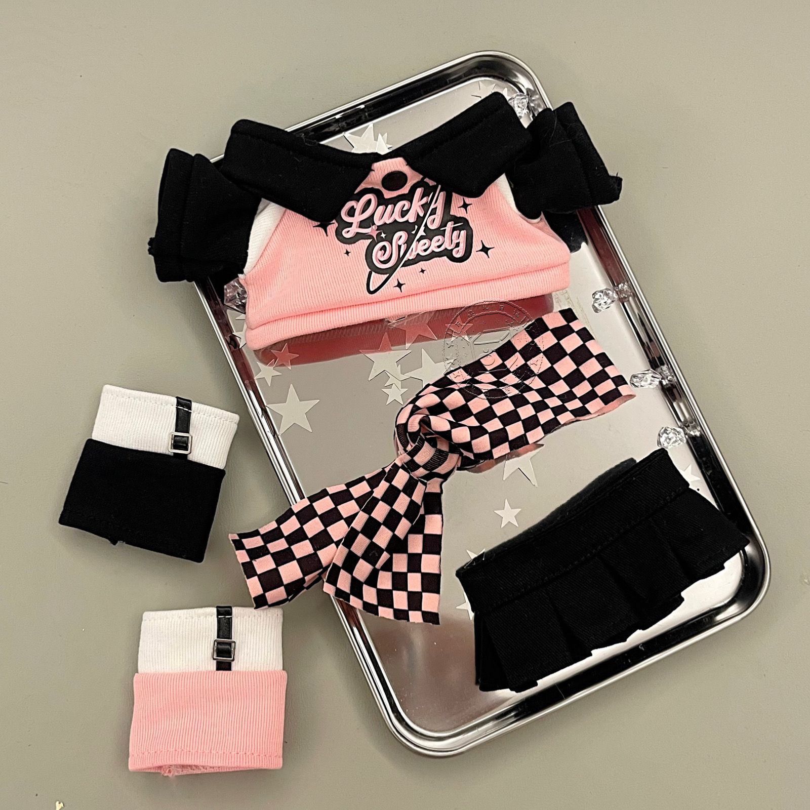 Baby Clothing Unisex - ชุดกีฬาสำหรับตุ๊กตาเด็กผ้าฝ้ายอเนกประสงค์ขนาด 20 ซม. และ 25 ซม.