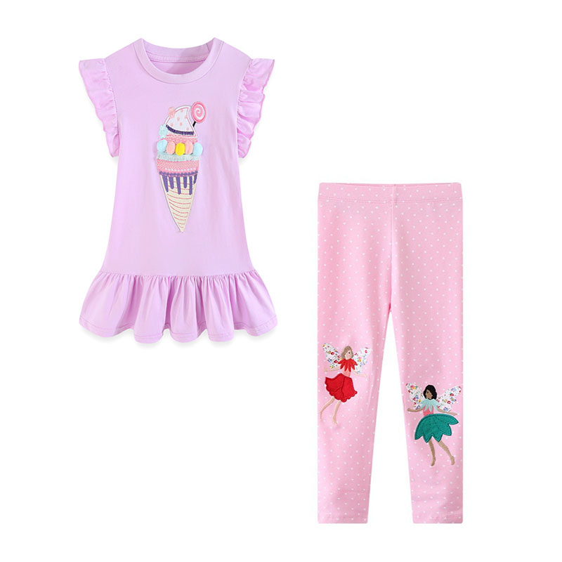    จั๊มปิ้งมิเตอร์ 2-7T ชุดเสื - Toddler Legging Set บทวิจารณ์และราคา