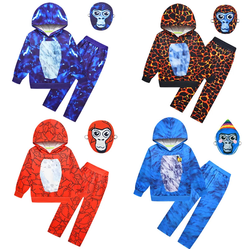 ♥   เสื้อฮู้ดดี้ Gorilla Tag ร - Baby Clothing Unisex บทวิจารณ์และราคา