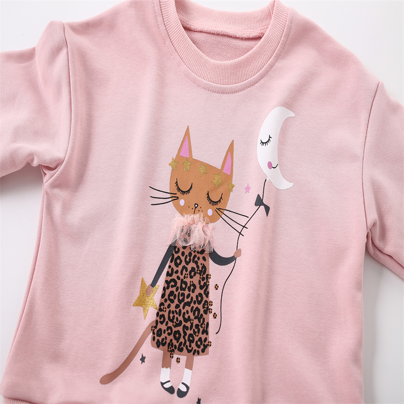 ชุดเสื้อผ้าเด็กผู้หญิงลายแมว J - Toddler Legging Set บทวิจารณ์และราคา