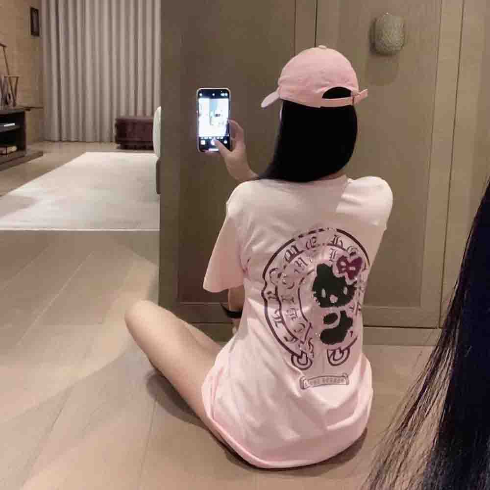 เวอร์ชั่นเกาหลี เสื้อยืดผู้หญิ - Baby Clothing Size บทวิจารณ์และราคา