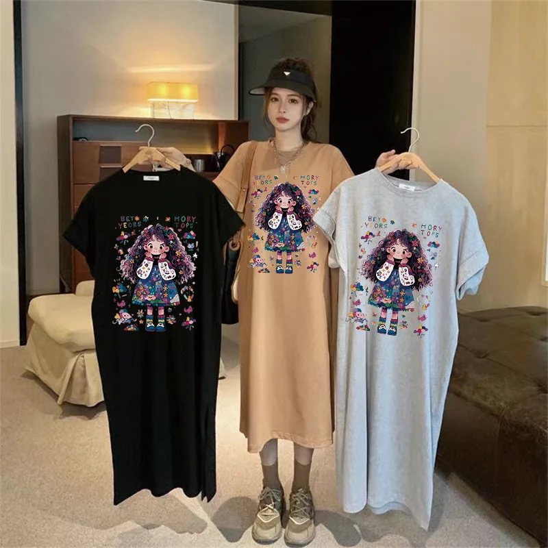 ฤดูร้อนหลวมแนวโน้มการ์ตูนสาวน่ - Baby Clothing Size บทวิจารณ์และราคา