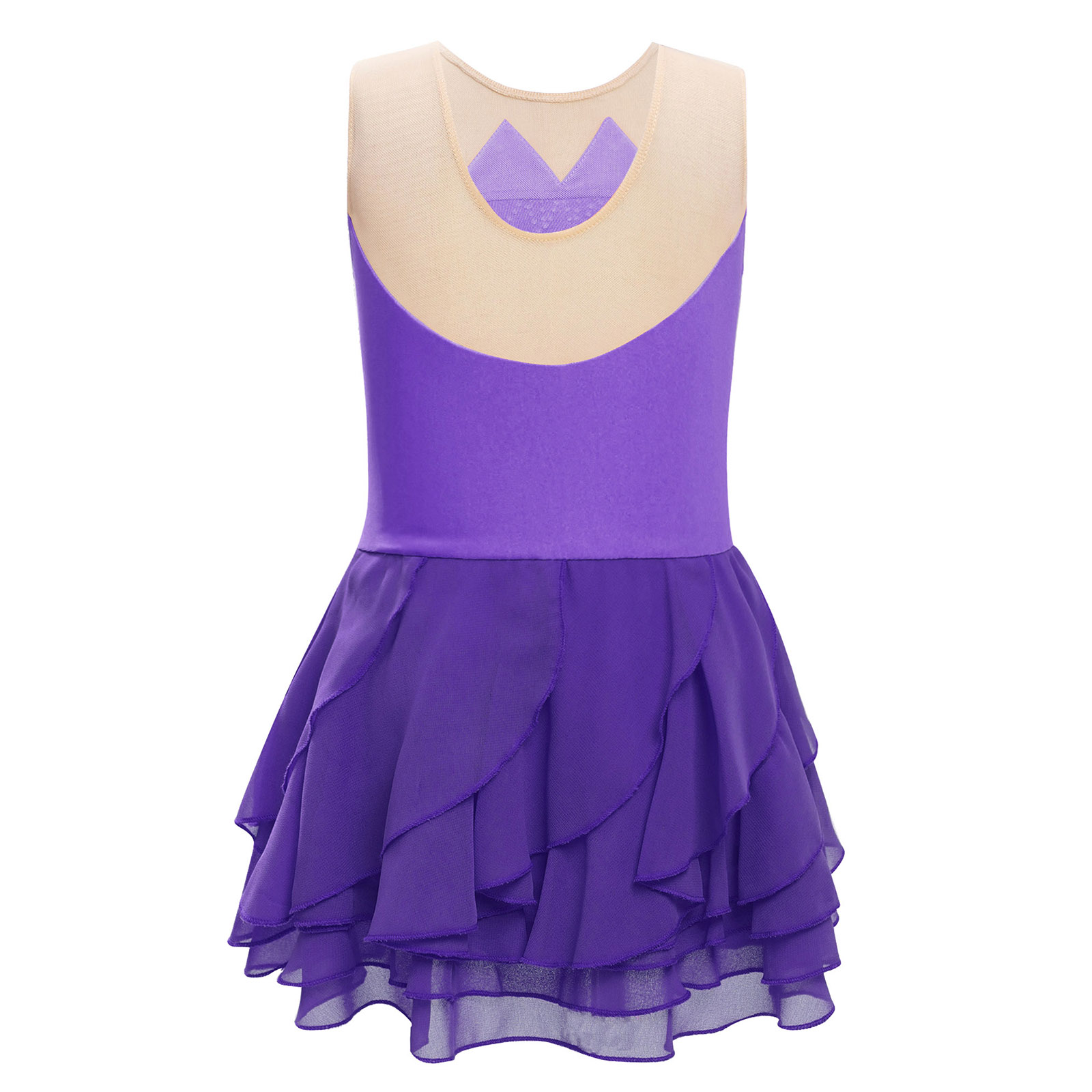 สาวตาข่ายสเก็ตลีลาชุดเต้นรํา L - Baby Clothing Size บทวิจารณ์และราคา