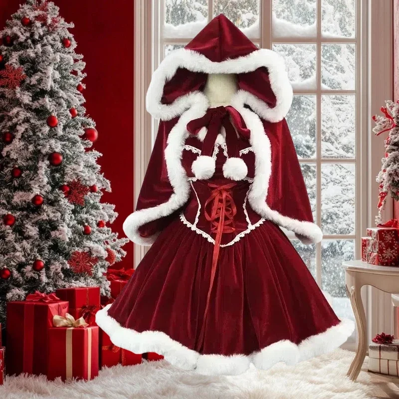 ชุดคลุมสีแดงปีใหม่ คอสเพลย์ ชุ - Baby Clothing Size บทวิจารณ์และราคา