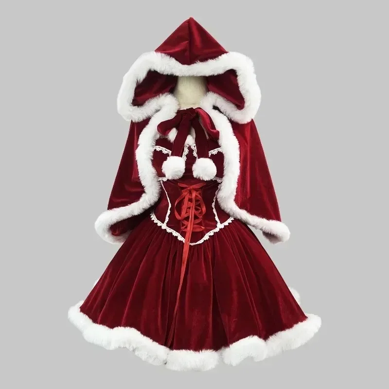 ชุดคลุมสีแดงปีใหม่ คอสเพลย์ ชุ - Baby Clothing Size บทวิจารณ์และราคา