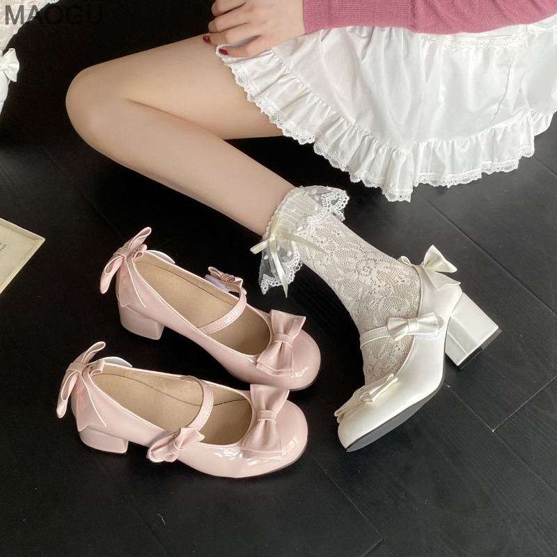 รองเท้าส้นตึกทรงแมรี่เจนหัวมนน - Baby Clothing Size บทวิจารณ์และราคา