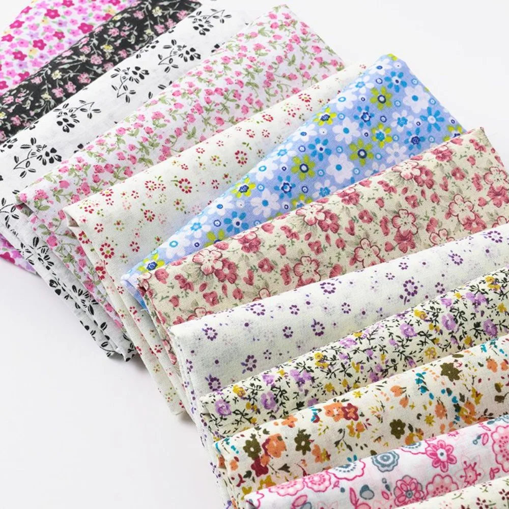 ผ้าฝ้ายลายดอกไม้เล็กๆ สไตล์คัน - Baby Clothing Country บทวิจารณ์และราคา