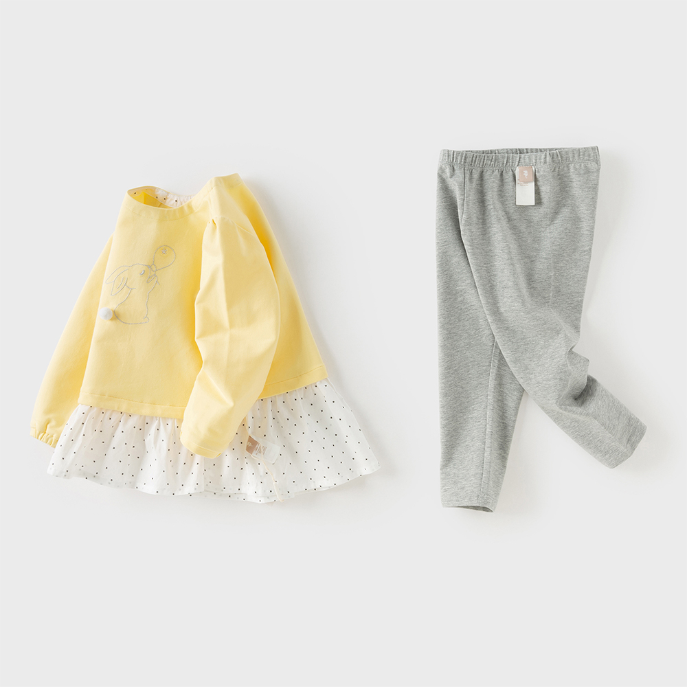 เดฟ เบลล่าเสื้อยืดเด็ก กางเกง  - Toddler Legging Set บทวิจารณ์และราคา